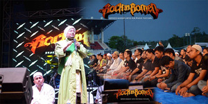 Festival Musik Metal Rock in Borneo 2016 Gelar Salat Bersama Saat Konser
