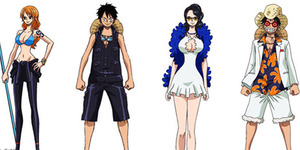 Foto: Kostum Karakter One Piece Film Gold