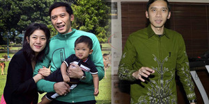 Foto Langka! Ibas Pakai Baju Lengan Pendek
