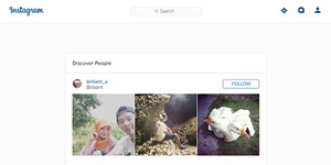 Instagram Web Makin Mudah Cari Teman dengan Discovery People