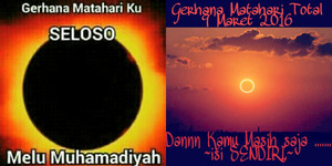 Meme Kocak Gerhana Matahari Total