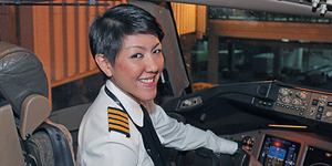 Sharifah Czarena Suriany, Pilot Wanita Pertama di Arab Saudi