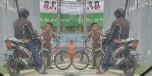 Bocah Cilik ini Stop Biker Terobos Trotoar, Ajak Adu Debat!