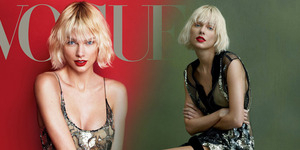 Foto Taylor Swift Seksi & Futuristik di Majalah Vogue