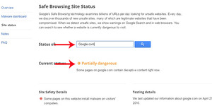 Google Sebut Situsnya Sendiri Berbahaya