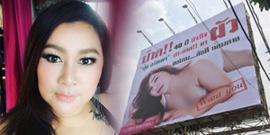 Heboh Artis Thailand Cari Jodoh Lewat Papan Reklame