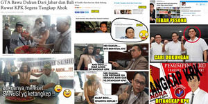 Meme KPK Tangkap Mohamad Sanusi Hingga Dukun Kocak Banget