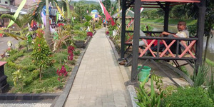 Taman Cantik di Malang ini Bekas Bantaran Kali Tak Terurus