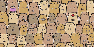 Yuk Temukan Kentang di Sekumpulan Hamster Ini
