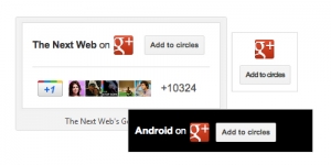 Google+ Badges Baru