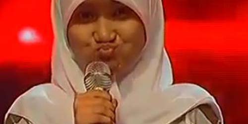 Suara Indah Fatin Shidqia Lubis dengan Grenade di X Factor
