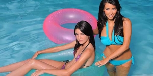Merasa Iri, Kim Kardhasian Sebar Video Kendall Jenner Berbikini