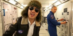 'NASA Johnson Style' Ketika Astronot ber-Gangnam Style