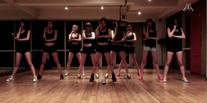 Tarian Seksi Nine Muses di Video Dance Practice Wild